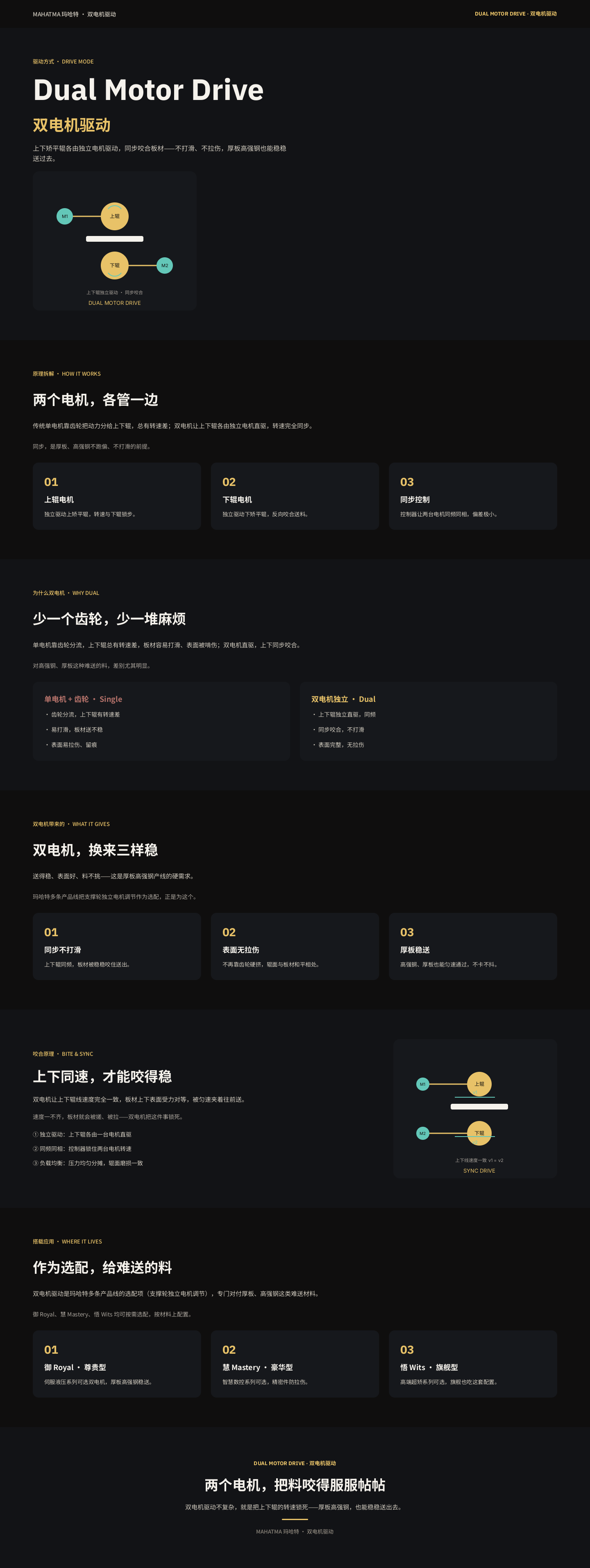 玛哈特双电机驱动